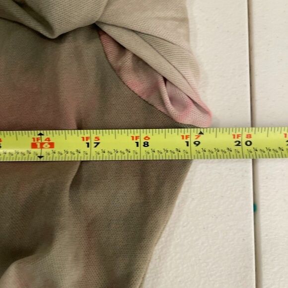 Chacha Vente Blouse Women's XL V-Neck Tie Dye Y2k Boho Lined Shirt Top Colorful - Picture 8 of 9